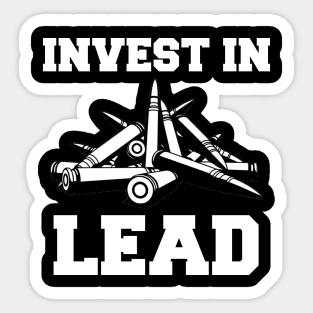 Invest in LEAD Sticker